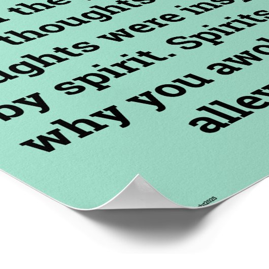 "In moderation", funny, humor, joke ポスター (角)