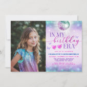 In My誕生日エラ写真招待状-10代の誕生日 招待状 (正面)
