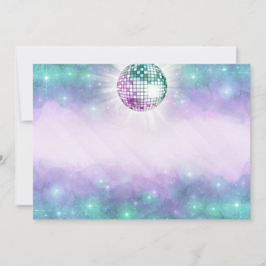 In My誕生日エラ写真招待状-10代の誕生日 招待状 (裏面)