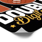 In My 10 Double Digits Era Football 10th Birthday ポスター (角)