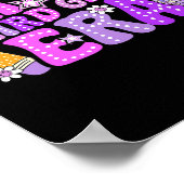 In My 3rd Third Grade Era Cute Teacher Kid Back To ポスター (角)