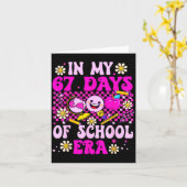 In My 67 Days Of School Era Coquette Bow Six Seven カード (黄色い花)
