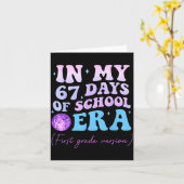 In My 67 Days Of School Era First Grade Version Di カード (黄色い花)