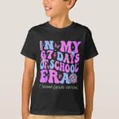 In My 67 Days Of School Era Groovy Second Grade Ve Tシャツ (正面)