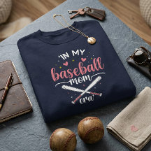 In My Baseball Mom Era Funny Baseball Mom