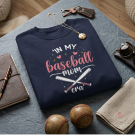 In My Baseball Mom Era Funny Baseball Mom スウェットシャツ