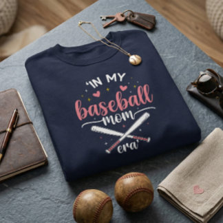In My Baseball Mom Era Funny Baseball Mom スウェットシャツ