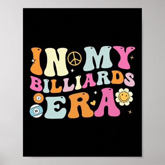 In My Billiards Era ポスター (正面)