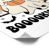 In My Bookish 不気味 Era幽霊ブックハロウィーン地域 ポスター (角)