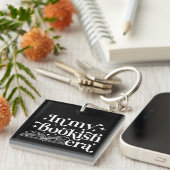 In my Bookish Era Black キーホルダー (正面右)