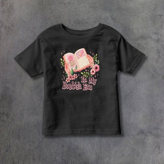 In my Bookish Era Pink トドラーTシャツ