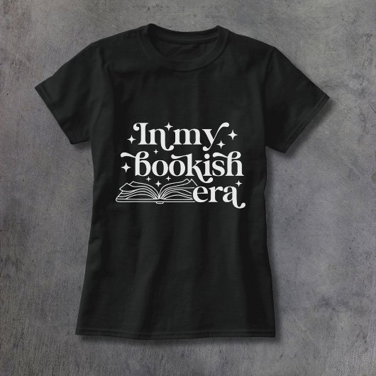 In My Bookish Era White Ink Women's Tシャツ