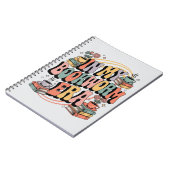 In My Bookworm Era -レトロGroovy 70の美学 ノートブック (左側)