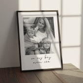 In My Boy Mom Eraのカスタム写真パーソナライズされた ポスター