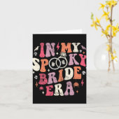 In My Bride 不気味 Era Halloween Bride結婚 Bac カード (黄色い花)