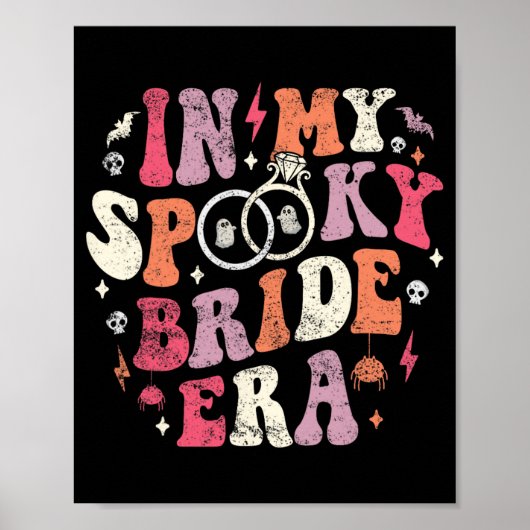 In My Bride 不気味 Era Halloween Bride結婚 Bac ポスター (正面)