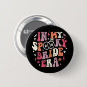 In My Bride 不気味 Era Halloween Bride結婚 Bac 缶バッジ (正面&裏面)