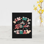 In My Bride EraヴィンテージGroovy Christmas Women Cos カード (黄色い花)