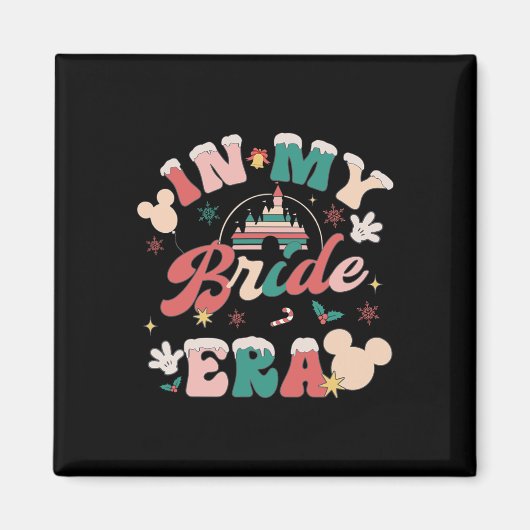 In My Bride EraヴィンテージGroovy Christmas Women Cos マグネット (正面)