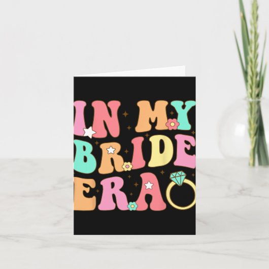 In My Bride Era Groovyの婚約結婚学士 カード (正面)