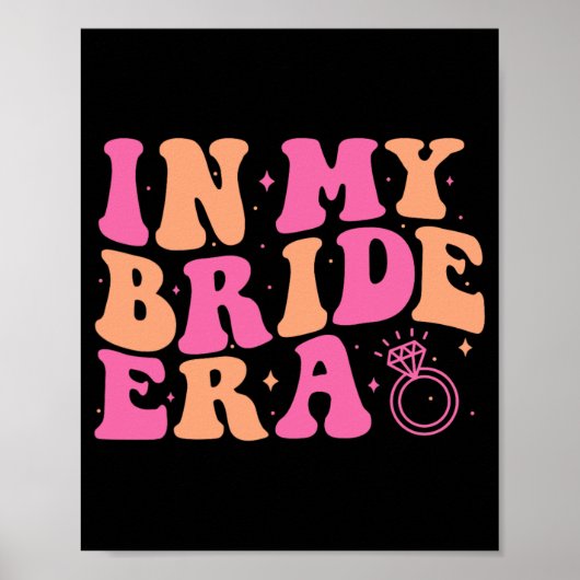 In My Bride Era Groovyバチェロレッテ結婚披露宴 ポスター (正面)