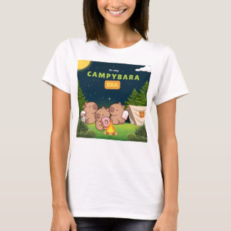 In My Campybara Era Capybara Camping T-Shirt Tシャツ