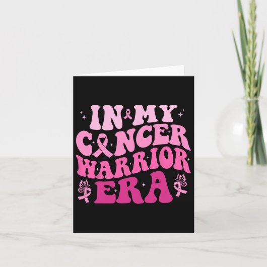 In My Cancer Warrior Era乳がん認識度W カード (正面)
