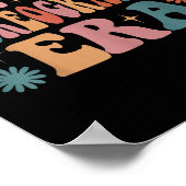 In My Choreographer Era Funny Women Christmas  ポスター (角)