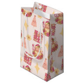 In My Christmas Era Groovy Santa スモールペーパーバッグ (正面アングル)