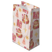 In My Christmas Era Groovy Santa スモールペーパーバッグ (裏面アングル)