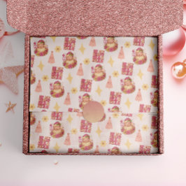 In My Christmas Era Groovy Santa 薄葉紙