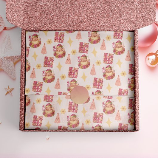 In My Christmas Era Groovy Santa 薄葉紙