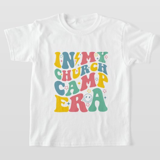 In My Church Camp Era, Summer Camp 2024 Tシャツ (レイダウン)