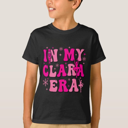 In My Clara Era Nutcracker Ballet Clara Sugar Plum Tシャツ (正面)