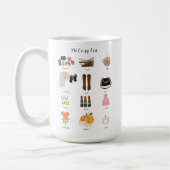 In My Cozy Era コーヒーマグカップ (左)