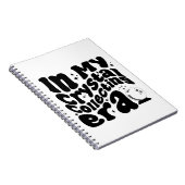 In My Crystal Collecting Era Groovyレトロ おもしろい ノートブック (右側)