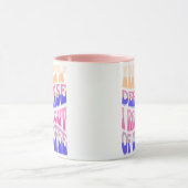 In My Defense I Ran Out of Coffee Mug マグカップ (中央)