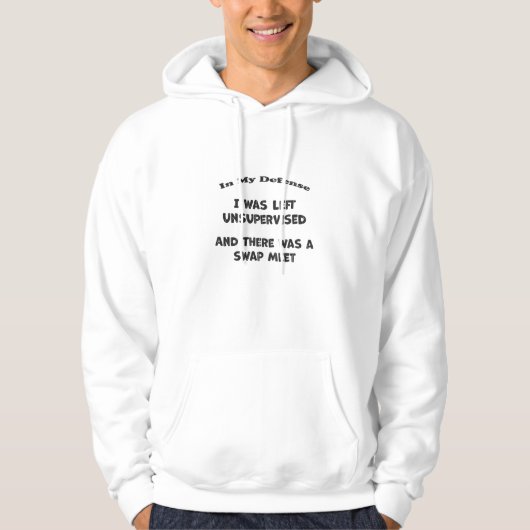 In My Defense Swap Meet Quote パーカ (正面)