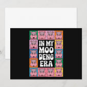 In My Deng モー Era Deng モー Hippo Lover 招待状 (正面/裏面)