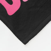 In My Double Digits Era Coquette Bow 10th Birthday フリースブランケット (角)