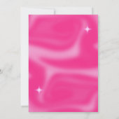 In My Double Digits Era Pink 10th Birthday 招待状 (裏面)