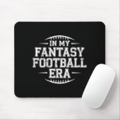 In My Fantasy Football Era Retro Groovy Who Love F マウスパッド (マウス)