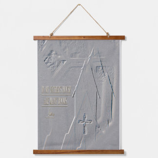 In My Father’s House John14:2 cross church Bible 吊り下げ型タペストリー