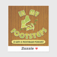 In My Footsteps Podcast ステッカー 別Ver. #2