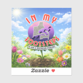In My Footsteps Podcast ステッカー 別Ver. #4 シール