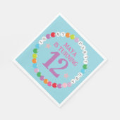 In My Friendship Bracelet Era誕生日パーティー スタンダードランチョンナプキン (角)