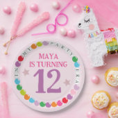 In My Friendship Bracelet Era誕生日パーティー ペーパープレート (パーティー)