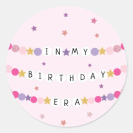 In My Friendship Bracelet Era誕生日パーティー ラウンドシール