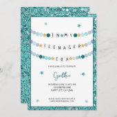 In My Friendship Bracelet Era誕生日パーティー 招待状 (正面/裏面)