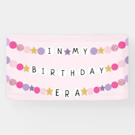 In My Friendship Bracelet Era誕生日パーティー 横断幕